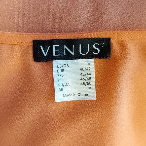 NWOT VENUS Lightweight Sleeveless Lace Up Ruffled Dress Rivet Detail - Picture 7 of 7